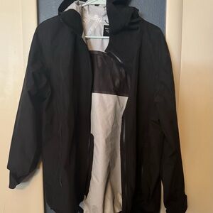 Athleta Black Raincoat